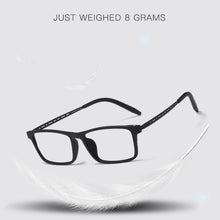 Load image into Gallery viewer, Pure Titanium Glasses Frame Men Comfortable Large Frame TR Glasses Frame Ultra Light Square Myopia Optical Glasses Frame 8822T