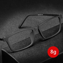 Load image into Gallery viewer, Pure Titanium Glasses Frame Men Comfortable Large Frame TR Glasses Frame Ultra Light Square Myopia Optical Glasses Frame 8822T