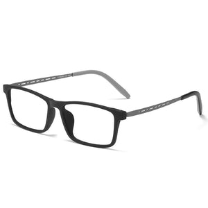 Pure Titanium Glasses Frame Men Comfortable Large Frame TR Glasses Frame Ultra Light Square Myopia Optical Glasses Frame 8822T