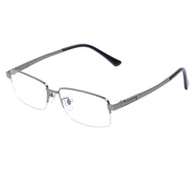 Load image into Gallery viewer, Pure Titanium Glasses Frame Men Half Rim Eyeglasses Oversized Spectacle Frames Prescription Myopia Optical Frame Eyewear DD1534
