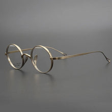 Load image into Gallery viewer, Pure Titanium Glasses Frame Men Retro Round Prescription Eyeglasses Women Myopia Optical Eyewear Japanese Handmade Designer