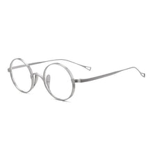 Load image into Gallery viewer, Pure Titanium Glasses Frame Men Retro Round Prescription Eyeglasses Women Myopia Optical Eyewear Japanese Handmade John Lennon