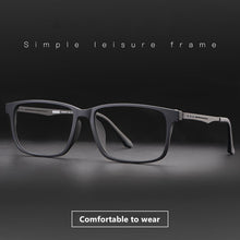 Load image into Gallery viewer, Pure Titanium Glasses Frame Myopia Glasses Male Light Comfortable Frame Black Large Full Frame Optical Glass Female Eyeglass