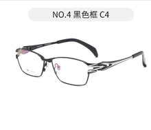 Load image into Gallery viewer, Pure Titanium Glasses Rim Trend Can Be Equipped with Myopic Anti Blue-Ray Glasses Frame Male 8022