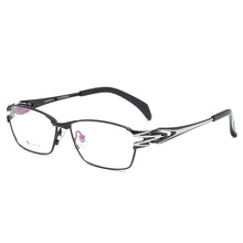 Load image into Gallery viewer, Pure Titanium Glasses Rim Trend Can Be Equipped with Myopic Anti Blue-Ray Glasses Frame Male 8022