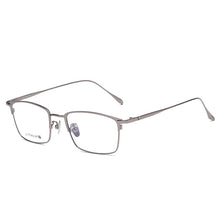 Load image into Gallery viewer, Pure Titanium Glasses Rim Men&#39;s Mesh Red Lis Same Trend with Myopic Glasses Option Glasses Frame