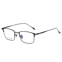 Load image into Gallery viewer, Pure Titanium Glasses Rim Men&#39;s Mesh Red Lis Same Trend with Myopic Glasses Option Glasses Frame