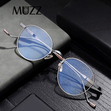 Load image into Gallery viewer, Pure Titanium Prescription Eyeglasses Frame Square Men Korean GM Brand Design Myopia Optical Glasses Women Round Eyewear