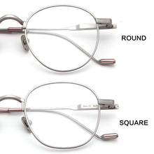 Load image into Gallery viewer, Pure Titanium Prescription Eyeglasses Frame Square Men Korean GM Brand Design Myopia Optical Glasses Women Round Eyewear