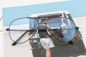 Pure Titanium Prescription Frame Pilot Men Oversize Eye Glasses Frame Optical Myopia Eyeglasses High-quality Frame for Women
