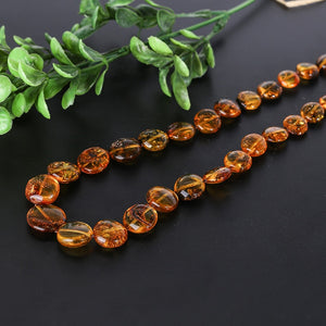 Pure natural amber necklace wax fashion necklace jewelry Baltic Sea Prom accessories