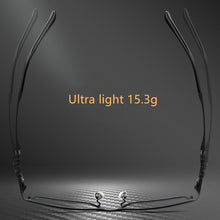 Load image into Gallery viewer, Pure titanium glasses frame men&#39;s business ultra-light optical glasses frame elastic temples prescription glasses men HT0205