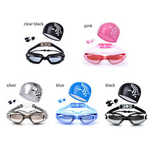 Load image into Gallery viewer, Q Sports Eyewear Goggles Professional Anti-fog UV Waterproof 1 Set Earplugs Accessories Glasses