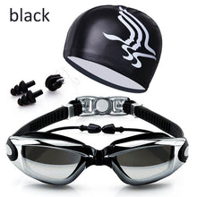 Load image into Gallery viewer, Q Sports Eyewear Goggles Professional Anti-fog UV Waterproof 1 Set Earplugs Accessories Glasses
