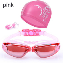 Load image into Gallery viewer, Q Sports Eyewear Goggles Professional Anti-fog UV Waterproof 1 Set Earplugs Accessories Glasses