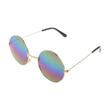 Load image into Gallery viewer, Q1FA Vintage Round Sun Glasses Candy Vintage Round Mirror Sunglasses UV 400