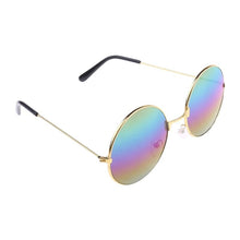 Load image into Gallery viewer, Q1FA Vintage Round Sun Glasses Candy Vintage Round Mirror Sunglasses UV 400
