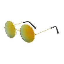 Load image into Gallery viewer, Q1FA Vintage Round Sun Glasses Candy Vintage Round Mirror Sunglasses UV 400
