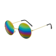 Load image into Gallery viewer, Q1FA Vintage Round Sun Glasses Candy Vintage Round Mirror Sunglasses UV 400