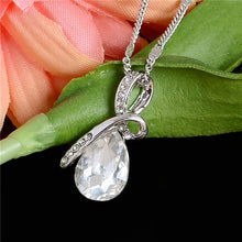 Load image into Gallery viewer, Hot 10 Colors Austrian Crystal Necklace Pendants Jewellery &amp; Jewerly 2018 Necklace Women Fashion Jewelry Wholesale
