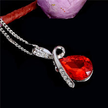 Load image into Gallery viewer, Hot 10 Colors Austrian Crystal Necklace Pendants Jewellery &amp; Jewerly 2018 Necklace Women Fashion Jewelry Wholesale