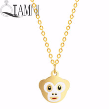 Load image into Gallery viewer, Stainless Steel Cartoon Lovely Animal Pig Necklace Pendant for Women Dog Collars Friends Jewelry Pet Lover Gift