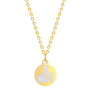 Stainless Steel Cartoon Lovely Animal Pig Necklace Pendant for Women Dog Collars Friends Jewelry Pet Lover Gift