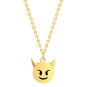 Stainless Steel Cartoon Lovely Animal Pig Necklace Pendant for Women Dog Collars Friends Jewelry Pet Lover Gift