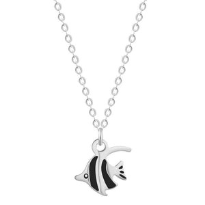 Stainless Steel Cartoon Lovely Animal Pig Necklace Pendant for Women Dog Collars Friends Jewelry Pet Lover Gift