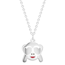Load image into Gallery viewer, Stainless Steel Tiny Baby Squirrel Necklace Pendant Chipmunk Squirrel Animal Necklaces for Women Collars Pet Lover Gift