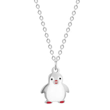 Load image into Gallery viewer, Stainless Steel Tiny Baby Squirrel Necklace Pendant Chipmunk Squirrel Animal Necklaces for Women Collars Pet Lover Gift