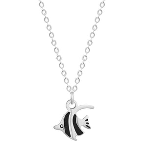 Stainless Steel Tiny Baby Squirrel Necklace Pendant Chipmunk Squirrel Animal Necklaces for Women Collars Pet Lover Gift
