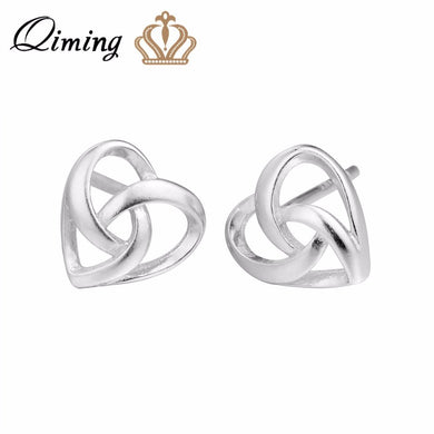 European Silver Women Earrings Girls Fashion Design Wholesale Jewelry Vintage Earring Nice Brand Girls Earrings