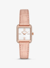Load image into Gallery viewer, Fashion leather strap sports and leisure quartz watch new watch Leather strap Female Valentine's D fashion gift MK2743