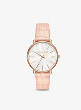 Load image into Gallery viewer, Fashion leather strap sports and leisure quartz watch new watch Leather strap Female Valentine's D fashion gift MK2743