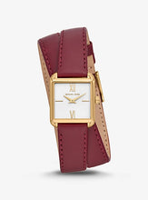 Load image into Gallery viewer, Fashion leather strap sports and leisure quartz watch new watch Leather strap Female Valentine's D fashion gift MK2743