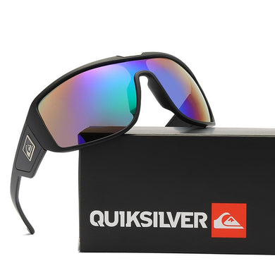 QS640 Occhiali da sole da esterno con montatura grande da uomo Occhiali sportivi oversize Occhiali da sole colorati Uv400