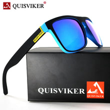 Carica l'immagine nel visualizzatore di Gallery, QUISVIKER BRAND Design Square Sunglasses Men Polarized Sun Glasses Women Shades oculos de sol masculino