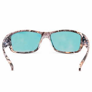 QUISVIKER Camouflage Sun Glasses Rayed Sunglasses Polarized Goggles Outdoor Sunglasses Men Women Eyewear