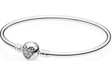 Load image into Gallery viewer, 100% 925 Sterling Silver Love Ca Charm Red Enamel Fit DIY Original Jewelry Summer Creative