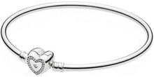Carica l'immagine nel visualizzatore di Gallery, 100% 925 Sterling Silver Love Ca Charm Red Enamel Fit DIY Original Jewelry Summer Creative
