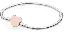Carica l'immagine nel visualizzatore di Gallery, 100% 925 Sterling Silver Love Ca Charm Red Enamel Fit DIY Original Jewelry Summer Creative