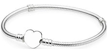 Carica l'immagine nel visualizzatore di Gallery, 100% 925 Sterling Silver Love Ca Charm Red Enamel Fit DIY Original Jewelry Summer Creative