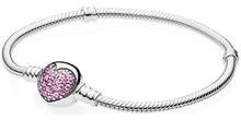 Carica l'immagine nel visualizzatore di Gallery, 100% 925 Sterling Silver Love Ca Charm Red Enamel Fit DIY Original Jewelry Summer Creative