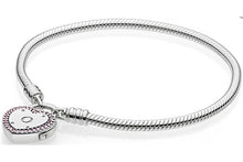 Load image into Gallery viewer, 100% 925 Sterling Silver Love Ca Charm Red Enamel Fit DIY Original Jewelry Summer Creative