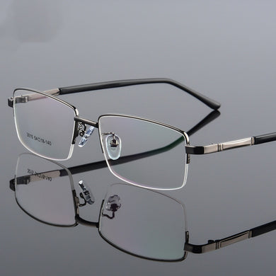 Quality Business Eyewear Titanium Glasses Frame Men Eyeglasses Optical Prescription Eye Glasses male Spectacle for Man Eyewear