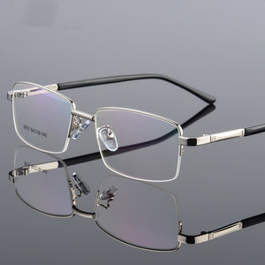 Quality Business Eyewear Titanium Glasses Frame Men Eyeglasses Optical Prescription Eye Glasses male Spectacle for Man Eyewear