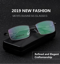 Load image into Gallery viewer, Quality Business Eyewear Titanium Glasses Frame Men Eyeglasses Optical Prescription Eye Glasses male Spectacle for Man Eyewear