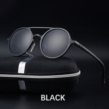 Load image into Gallery viewer, RAVENISA  Round Alumium Sunglasses For Men Women 2023 Classic Polarized Spring Sun Glasses  Brown Goggle