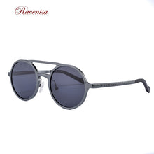 Load image into Gallery viewer, RAVENISA  Round Alumium Sunglasses For Men Women 2023 Classic Polarized Spring Sun Glasses  Brown Goggle